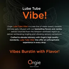 Orgie - Lube Tube Vibe Pina Colada Orgie - Lube Tube Vibe Pina Colada