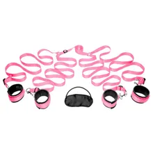 FRISKY - Fesselset fürs Schlafzimmer Rosa Bettfesseln FRISKY - Fesselset fürs Schlafzimmer Rosa Bettfesseln