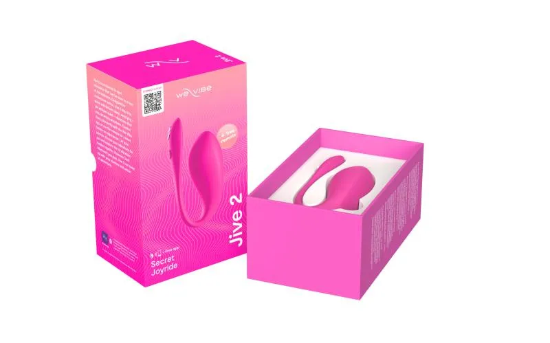 WeVibe Jive 2 mit Fernbedienung und App - Electric Pink
