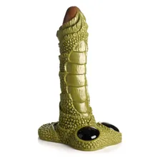 XR Brands - Riesiger Schuppiger Sumpfmonster-Dildo - Grün XR Brands - Riesiger Schuppiger Sumpfmonster-Dildo - Grün