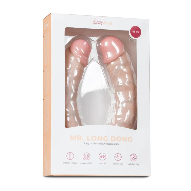 EasyToys Realistischer Doppeldildo - 50 cm