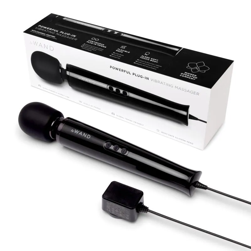 B-Vibe - Le Wand Plug-In - Schwarz
