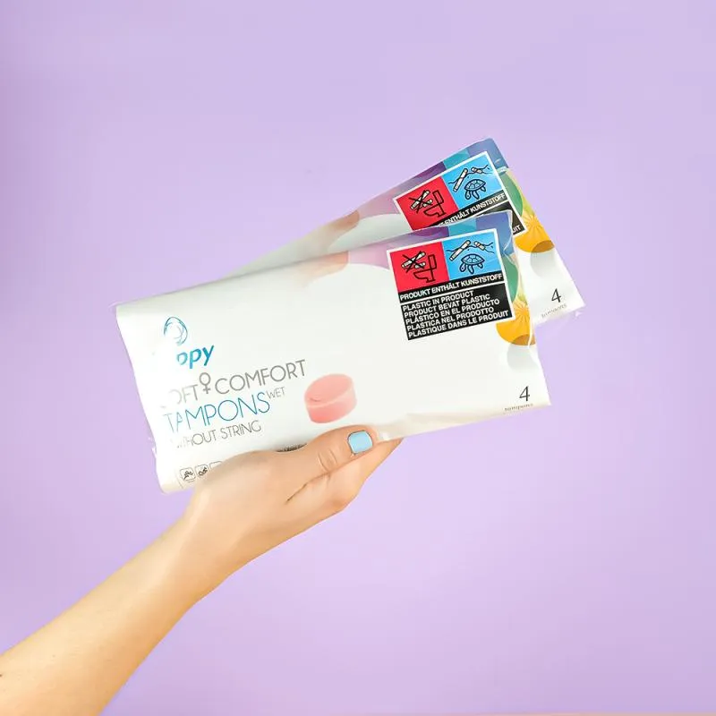 Beppy Soft + Comfort Tampons WET - 8 Stück