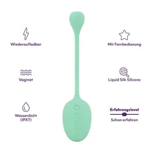 AMORELIE Originals »Oh to Go 2.0« Vibro-Ei mit Fernbedienung AMORELIE Originals »Oh to Go 2.0« Vibro-Ei mit Fernbedienung