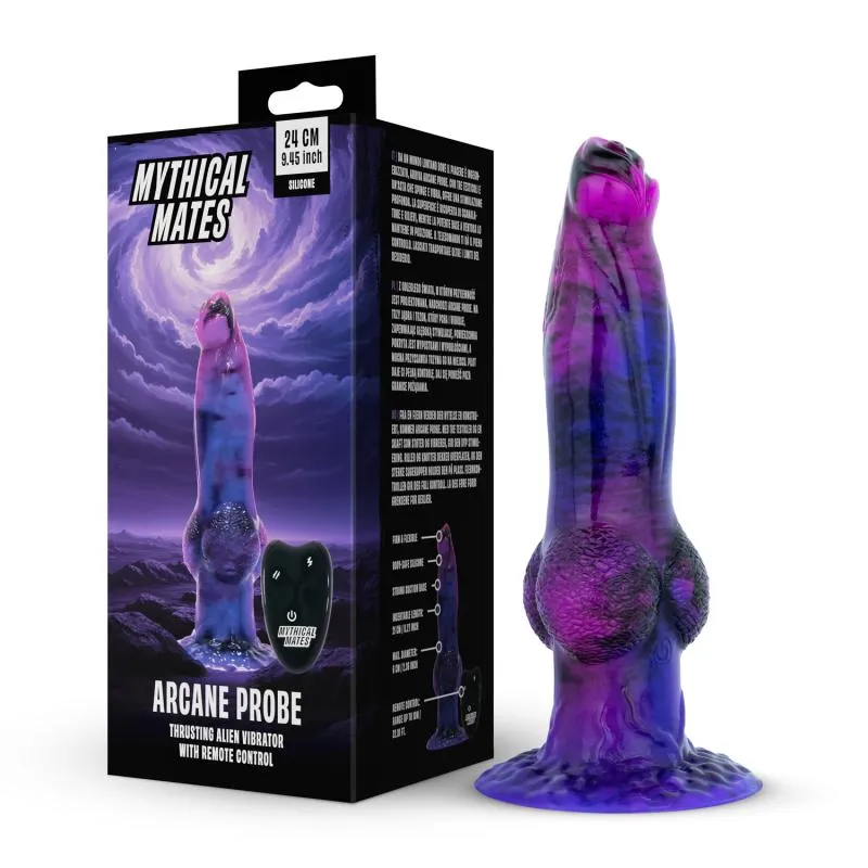 Mythical Mates - Arcane Probe Thrusting mit Fernbedienung - 24 cm