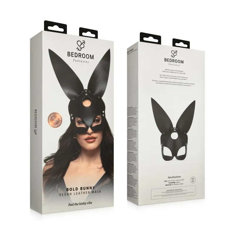 Bedroom Fantasies - Bold Bunny Maske - Schwarz