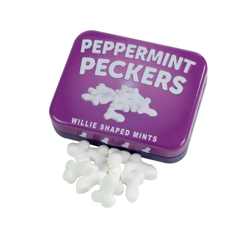Penisförmige Pfefferminz Peckers