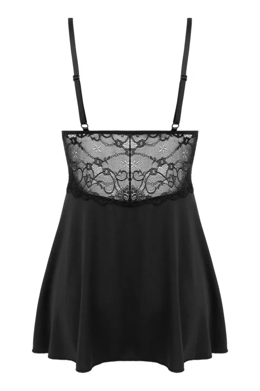Christine - Babydoll Pixy - Schwarz