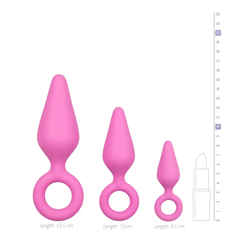 EasyToys »Spitzer« Analplug-Sets