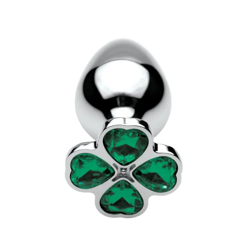 Booty Sparks – Lucky Clover Analplug – Mittel Grün