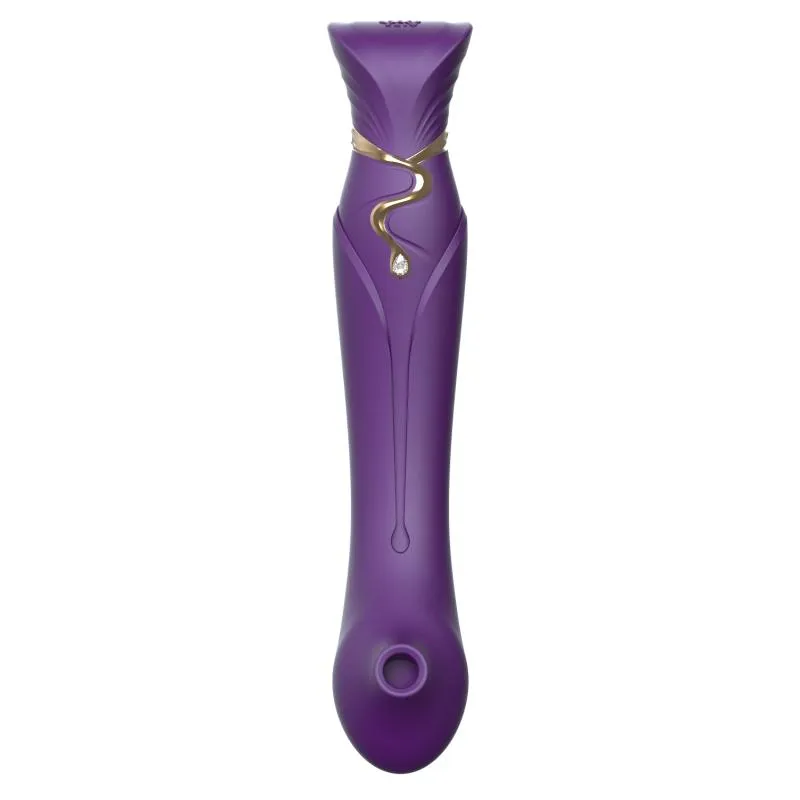 Zalo - Queen Set G-Spot Pulsewave Vibrator Twilight Purple