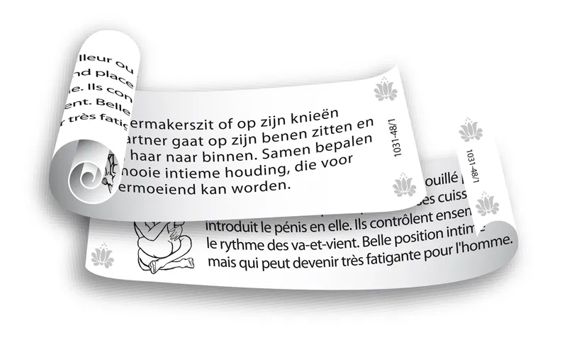 Herz voller Kama Sutra - Spannender Aufgaben NL-FR