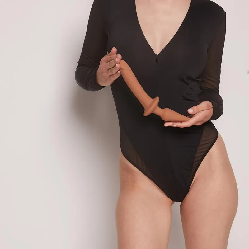 Strap-On-Me - Switch  Plug-in Realistic Dildo Caramel L