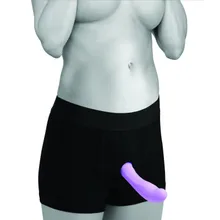 XR Brands - Gurtzeug mit eingebautem O-Ring - Schwarz XR Brands - Gurtzeug mit eingebautem O-Ring - Schwarz