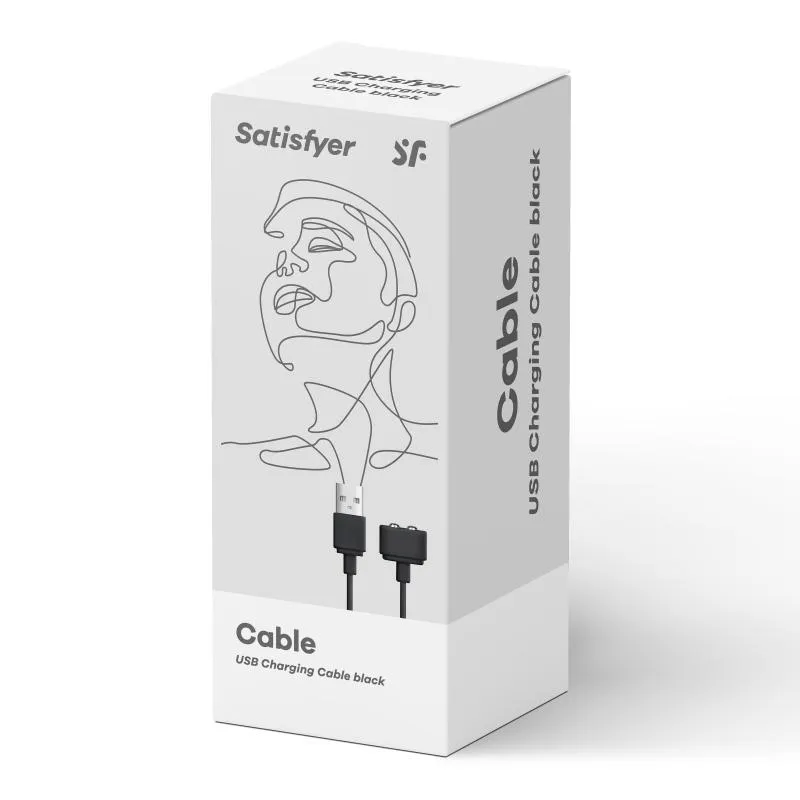 Satisfyer Ladekabel Schwarz