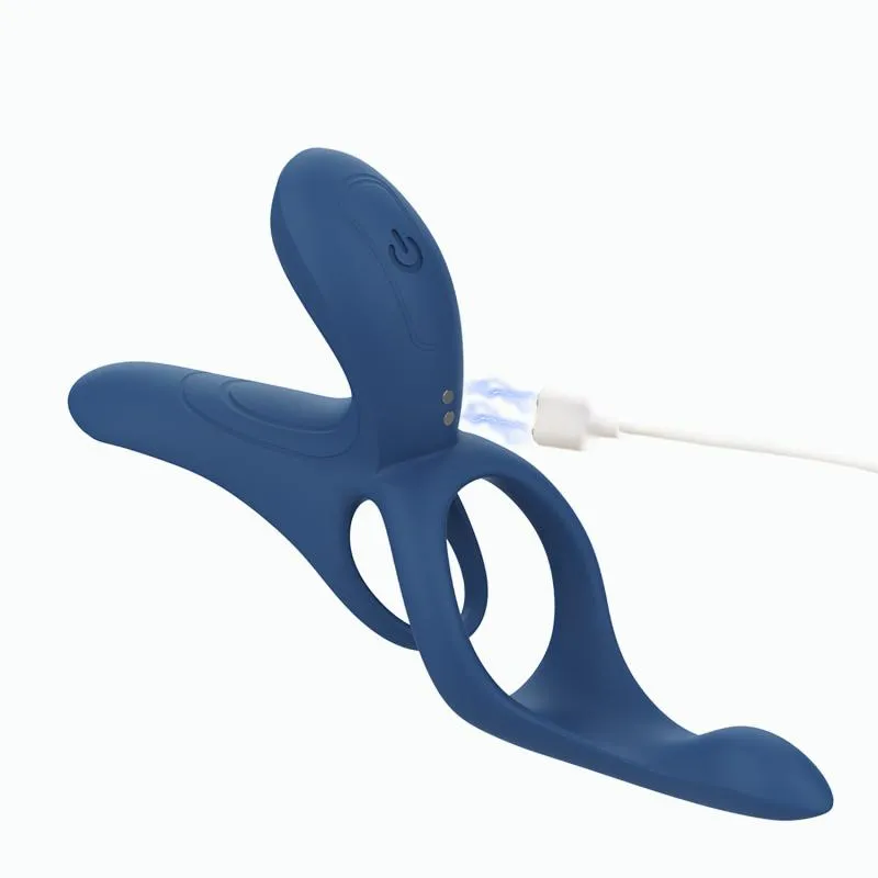 HoneyPlayBox - Pleasure Pivot App-gesteuerter Vibrator für Paare Blau