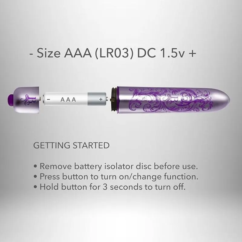 Rocks Off – Boudoir Bullets RO-90 – Flieder