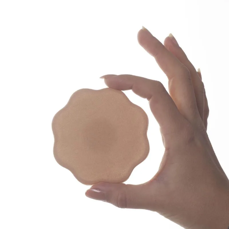 Bye Bra - Fabric Nipple Covers Nude 1 Pair