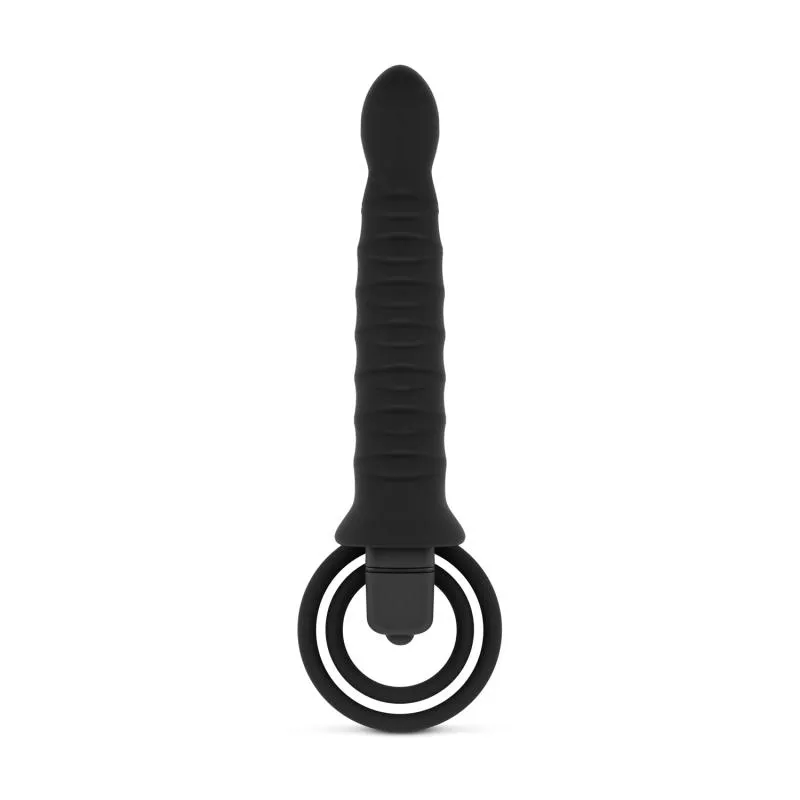 Men Only – Vibrierender Dildo mit Penisring
