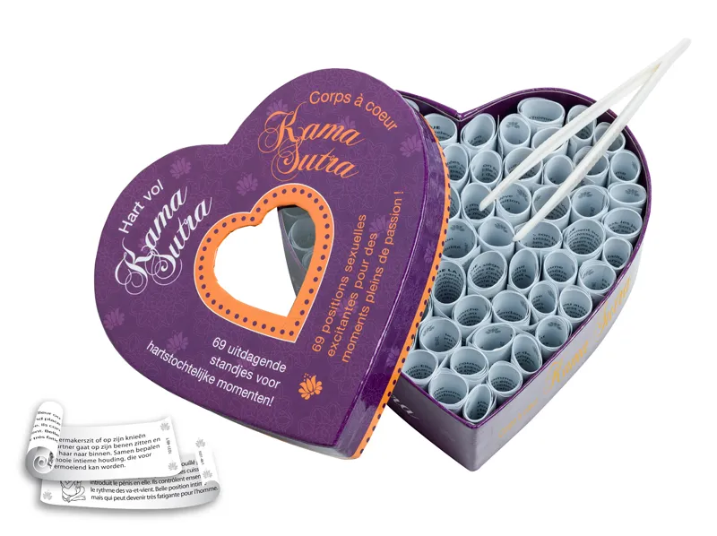 Herz voller Kama Sutra - Spannender Aufgaben NL-FR