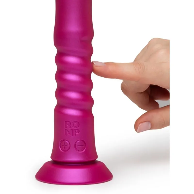 ROMP - Jiggle Stoßvibrator mit Saugnapf - Pink