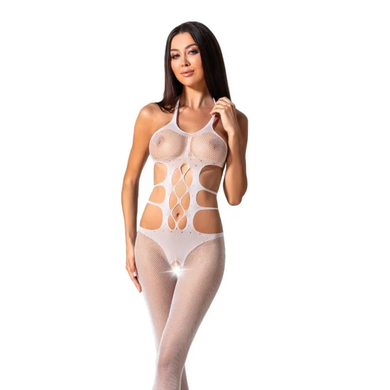 Passion - BS084 Catsuit - Weiss