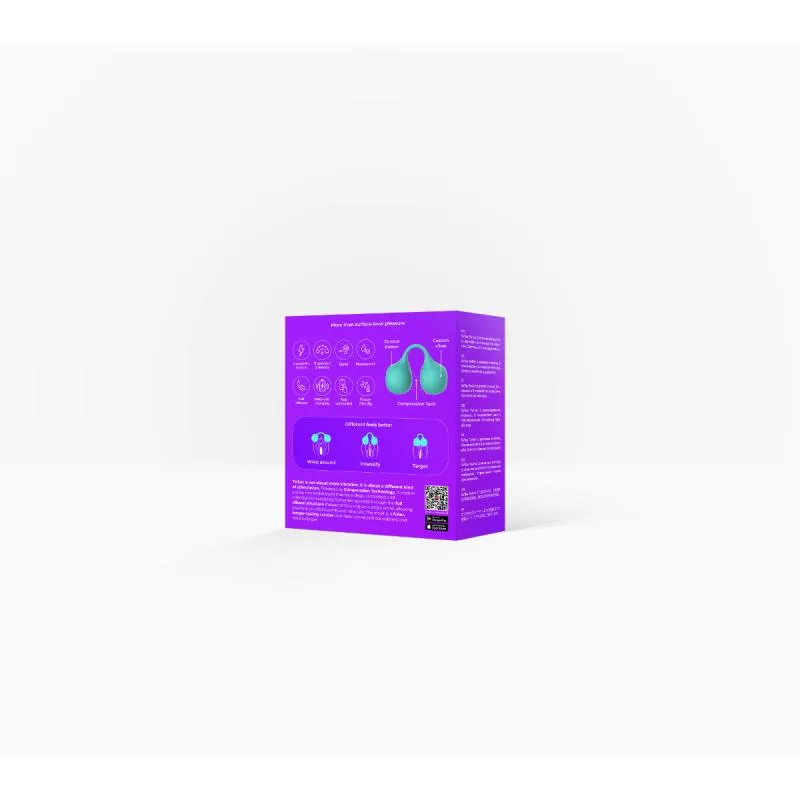 SVibe - Snail Twinn Finger Vibrator - Türkis