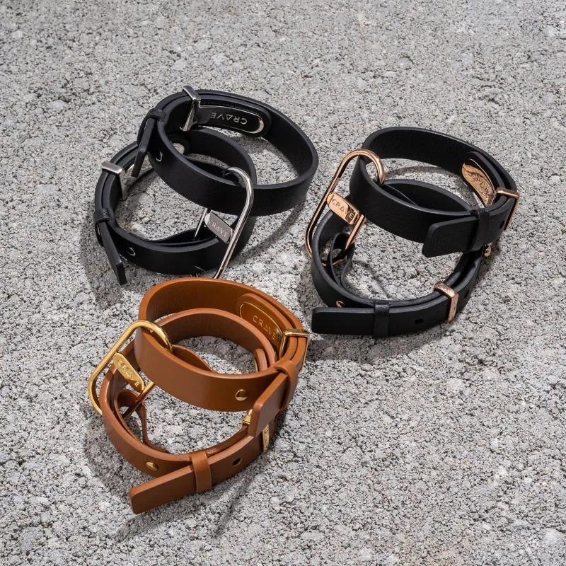 Crave - ICON Cuffs Black/Silver