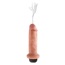 King Cock »Jizzle« Realistischer Spritzdildo - 19 cm King Cock »Jizzle« Realistischer Spritzdildo - 19 cm