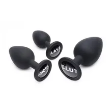 Master Series »Dirty Words« 3-teiliges Analplug-Set Master Series »Dirty Words« 3-teiliges Analplug-Set