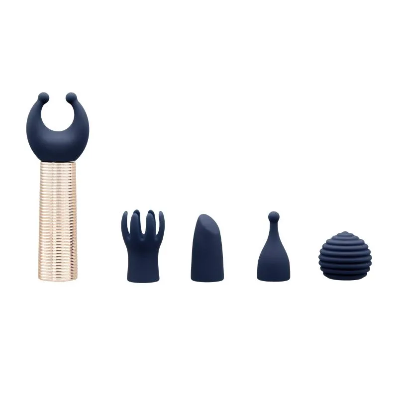 Pillow Talk - Secrets Choices 6 Piece Mini Massager Set Navy