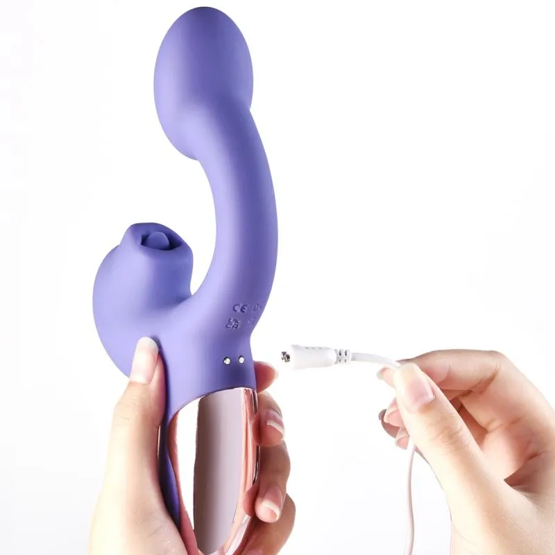 Magic Motion – Magic Ponder Vibrator mit Lick & G-Punkt Funktion – Lila