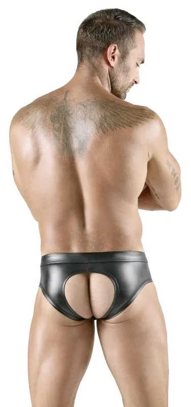 Svenjoyment – Offen Geschnittene Slips – Schwarz