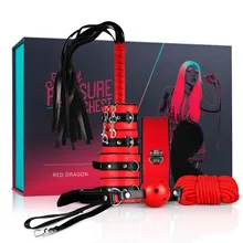 Secret Pleasure Chest »Red Dragon« BDSM Set Secret Pleasure Chest »Red Dragon« BDSM Set
