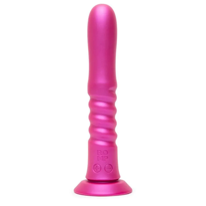 ROMP - Jiggle Stoßvibrator mit Saugnapf - Pink