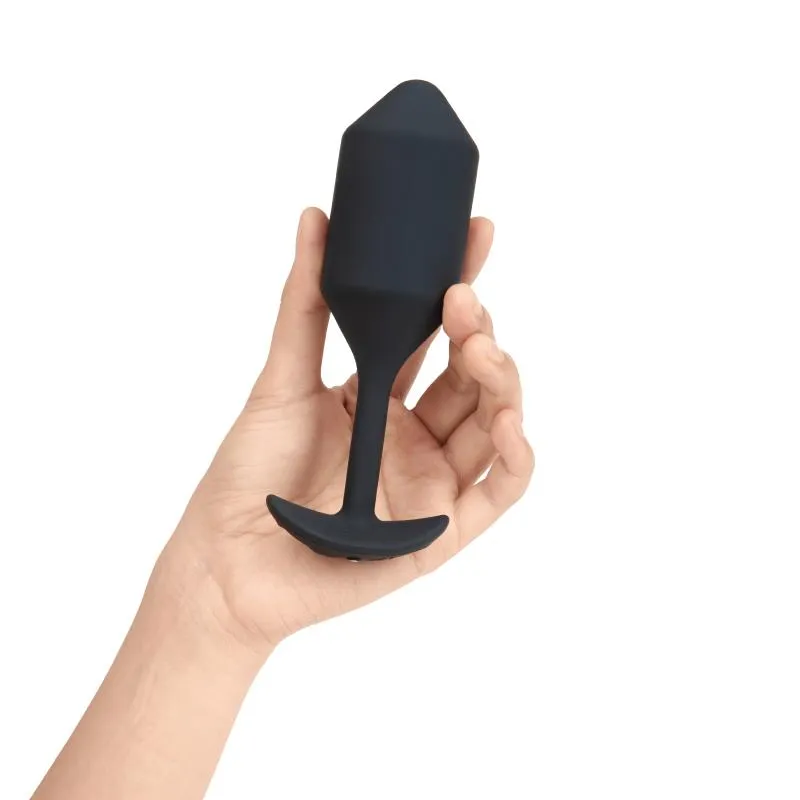 B-Vibe - Vibrating Snug Plug 4 (XL) Black