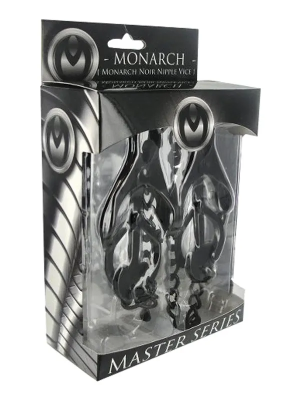 Master Series - Monarch Noir Nipple Vice