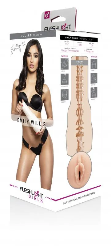 Fleshlight »Emily Willis Squirt« Masturbator