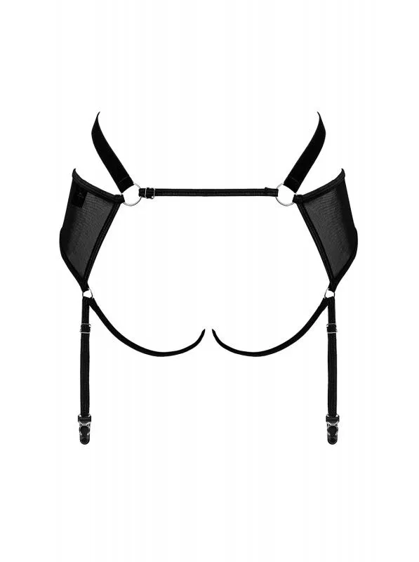 Allunes Sexy Strapsgürtel - Leopardenmuster