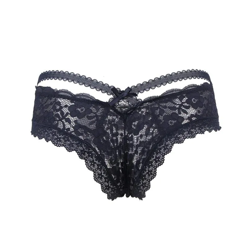 Spitzenstring - Blau