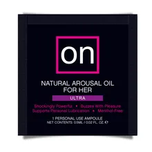 Sensuva - ON Arousal Oil Ultra Single Use Ampoule Sensuva - ON Arousal Oil Ultra Single Use Ampoule