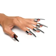 Fünfteilige Sensations-Klauenringe - Silber Fünfteilige Sensations-Klauenringe - Silber