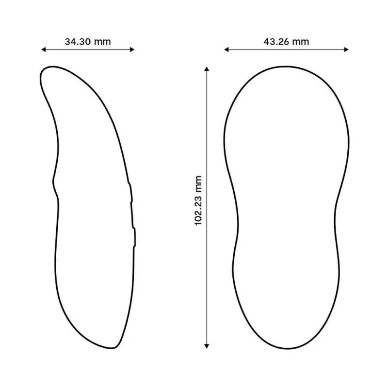 We Vibe Touch X Auflegevibrator - Grüner Samt