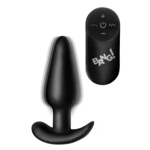 BANG! - Vibrations-Buttplug mit Fernbedienung -Schwarz BANG! - Vibrations-Buttplug mit Fernbedienung -Schwarz