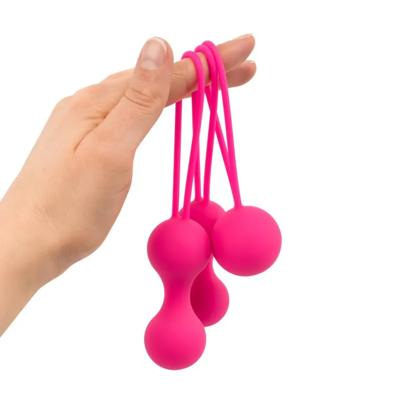 Gewichtete Kegelball-Set - Rosa