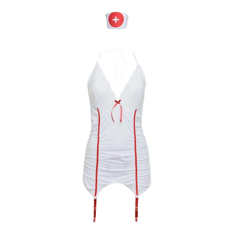 Christine - Rollenspiel-Outfit Healing Heartbreaker - weiß- S/M