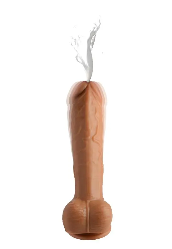 Loadz - Vibrierender Spritzdildo -21,5 cm & Mittlere Farbe