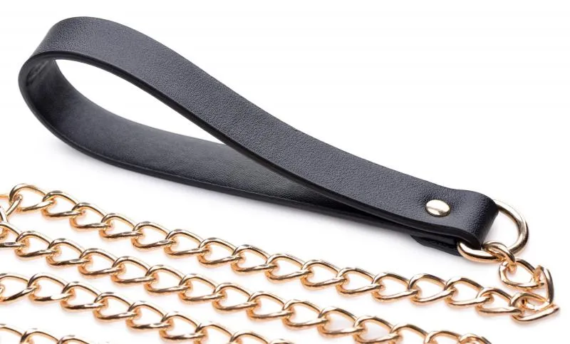 Master Series »Leashed Lover« Halsband mit Leine