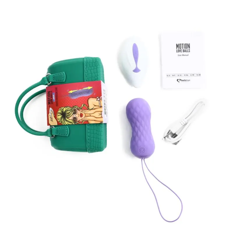FeelzToys »Jivy« Vibro-Ei Set mit Fernbedienung