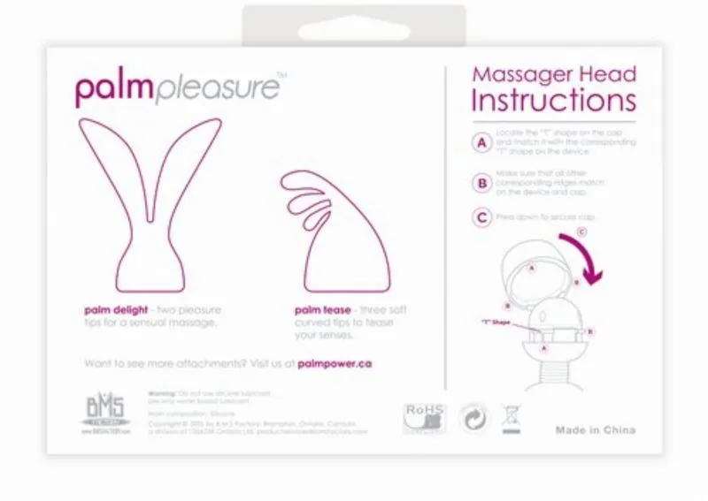 Palm Power - Silikonaufsätze Palm Pleasure